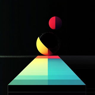 Violet Kufic Nightwork style, Midjourney V6.1: abstract 3D render