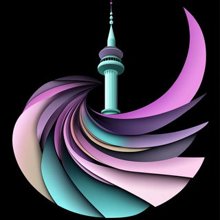 Scenoparallax style, Midjourney V6.1: bold minimalist logo design for Istanbul city municipal services