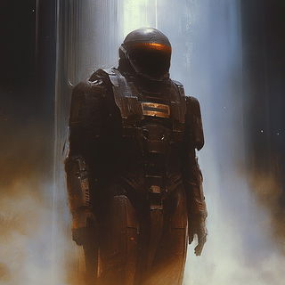 Cloudcap Rookery style, Midjourney V6.1: concept art character design of retropunk steam knight