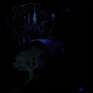 Chromabrocadia style, Midjourney V6.1: retro fairy-tale illustration