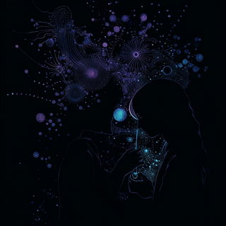 Chromabrocadia style, Midjourney V6.1: editorial illustration for popular scientific magazine cover