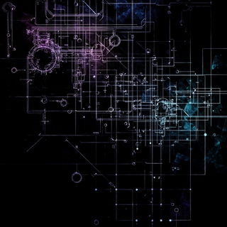 Chromabrocadia style, Midjourney V6.1: technical infrastructure blueprint schematics