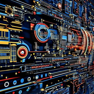 Galegraphica style, Midjourney V6.1: technical infrastructure blueprint schematics