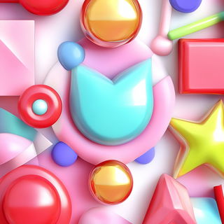 Nuckelavee Glassworks style, Midjourney V6.1: creative pattern composition