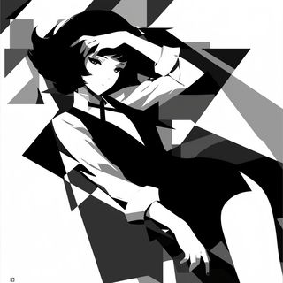 Neurothread style, Midjourney V6.1: black-and-white manga comic strip
