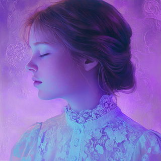 Bazaarocut style, Midjourney V6.1: photographic portrait of female protagonist