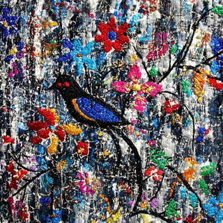 Lunaflux style, Midjourney V6.1: traditional folk art