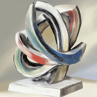 Red Disc Scratchwood style, Midjourney V6.1: abstract 3D render