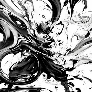 Pink Passageism style, Midjourney V6.1: black-and-white manga comic strip