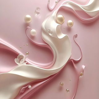 Glaciera style, Midjourney V6.1: abstract 3D render