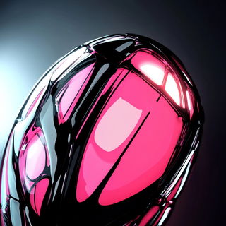 Faultlight style, Midjourney V6.1: abstract 3D render