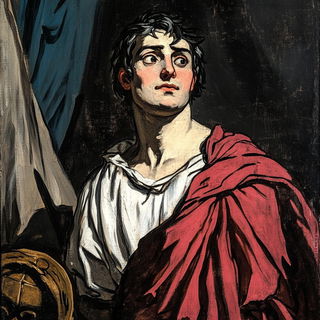 Faultlight style, Midjourney V6.1: classical 18th-century oil painting