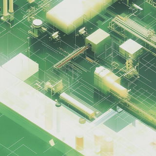Washetching style, Midjourney V6.1: technical infrastructure blueprint schematics