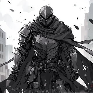 Crackle Iconica style, Midjourney V6.1: concept art character design of retropunk steam knight