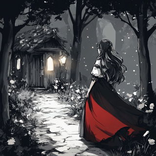 Crackle Iconica style, Midjourney V6.1: retro fairy-tale illustration
