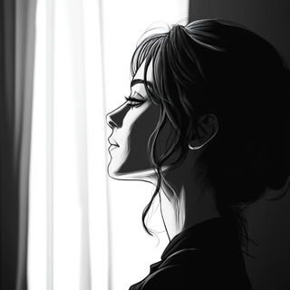 Crackle Iconica style, Midjourney V6.1: photographic portrait of female protagonist