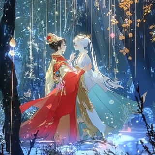 Misprint Riot style, Midjourney V6.1: retro fairy-tale illustration