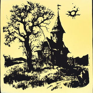 Stringwork Atlas style, Midjourney V6.1: retro fairy-tale illustration