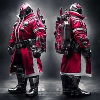Aurora Letterwrights style, Midjourney V6.1: concept art character design of retropunk steam knight