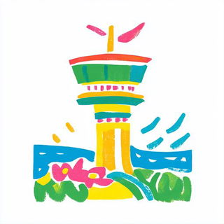 Gargoyle Pop style, Midjourney V6.1: bold minimalist logo design for Istanbul city municipal services