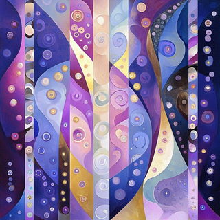 Terracelestia style, Midjourney V6.1: creative pattern composition