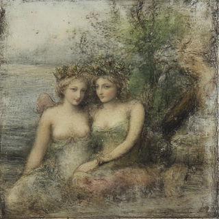 Sepiochemistry style, Midjourney V6.1: classical 18th-century oil painting