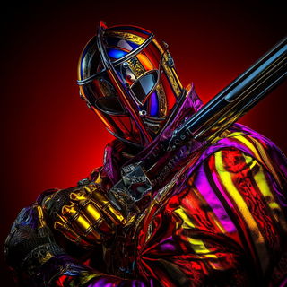 Magenta Perihelion style, Midjourney V6.1: concept art character design of retropunk steam knight