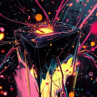 Prismasonry style, Midjourney V6.1: abstract 3D render