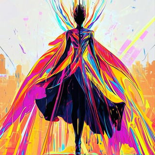 Prismasonry style, Midjourney V6.1: haute-couture fashion outfit