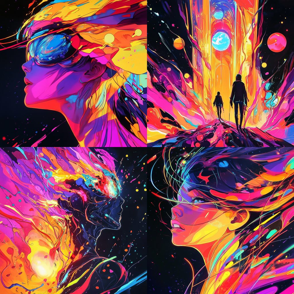 Prismasonry style, Midjourney V6.1, render 1 of 4
