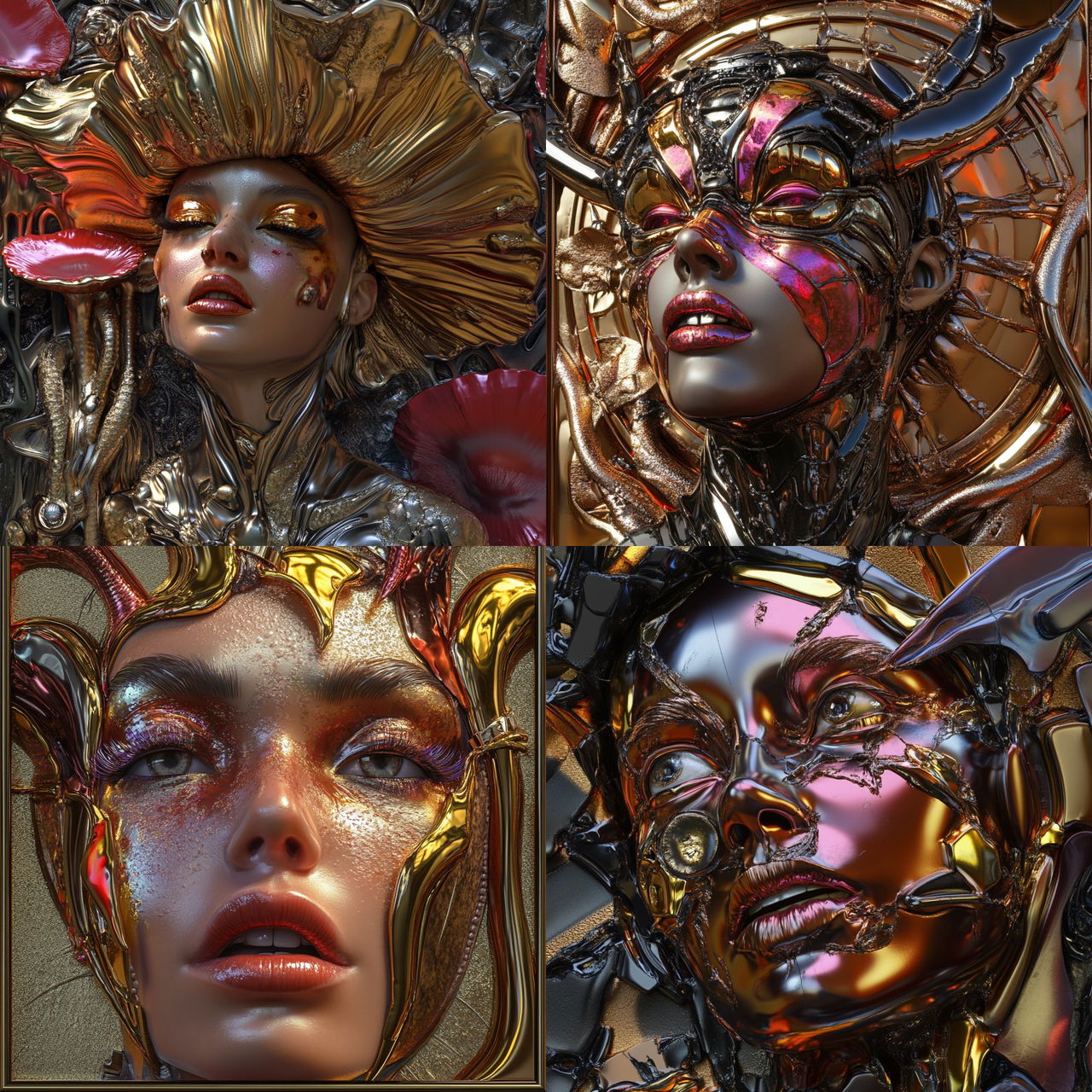 Sylvabaroque style, Midjourney V6.1, render 1 of 4