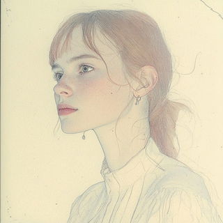 Velvetmarmor style, Midjourney V6.1: photographic portrait of female protagonist