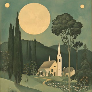 Noirmask style, Midjourney V6.1: traditional folk art