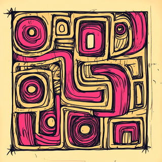 Muqarnas Cyanism style, Midjourney V6.1: creative pattern composition