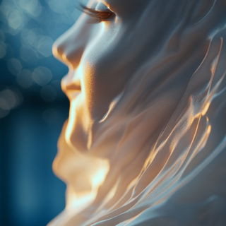 Atelier Gorgon Red style, Midjourney V6.1: abstract 3D render