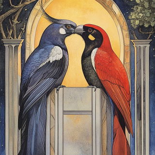 Stipplorama style, Midjourney V6.1: traditional folk art