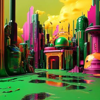 Bluemajolica style, Midjourney V6.1: cinematic shot from sci-fi movie