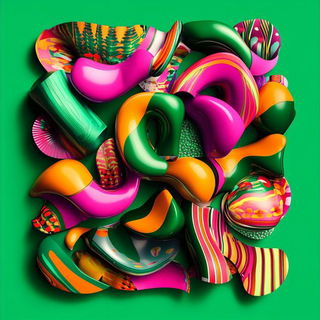 Bluemajolica style, Midjourney V6.1: creative pattern composition