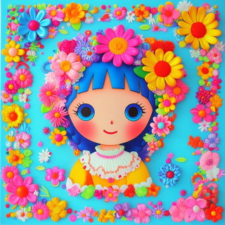 Ceramere style, Midjourney V6.1: traditional folk art