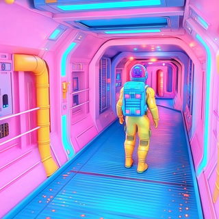Ceramere style, Midjourney V6.1: cinematic shot from sci-fi movie