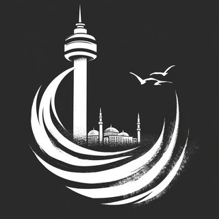 Thornframe style, Midjourney V6.1: bold minimalist logo design for Istanbul city municipal services