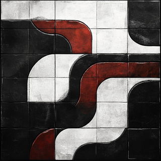 Thornframe style, Midjourney V6.1: creative pattern composition