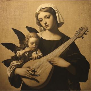 Copperleaf Enchantment style, Midjourney V6.1: classical 18th-century oil painting
