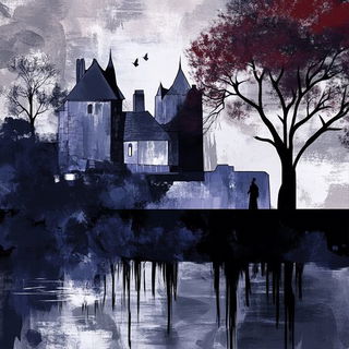 Ravencrown Isopleth style, Midjourney V6.1: retro fairy-tale illustration