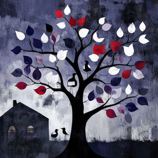 Ravencrown Isopleth style, Midjourney V6.1: traditional folk art