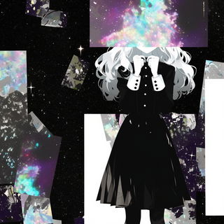 Radiant Filigree style, Midjourney V6.1: black-and-white manga comic strip