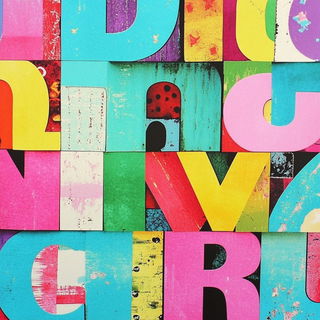 Radiant Filigree style, Midjourney V6.1: typographic composition with large letters