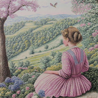 Faunaframe style, Midjourney V6.1: classical 18th-century oil painting