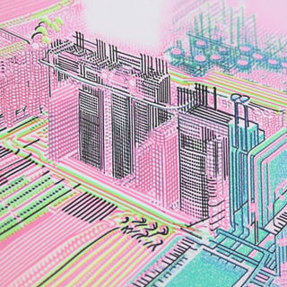 Faunaframe style, Midjourney V6.1: technical infrastructure blueprint schematics