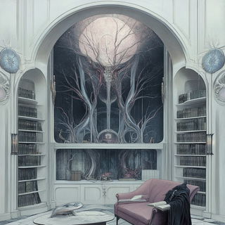 Portal Scar style, Midjourney V6.1: Midlibrary